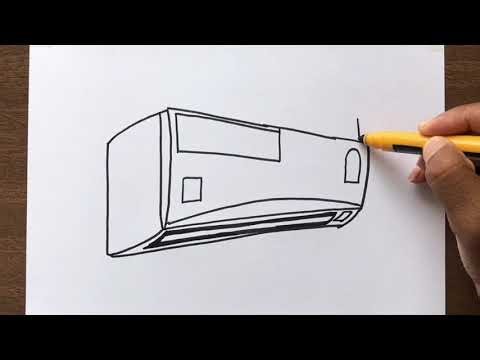 How to Draw an Air Conditioner