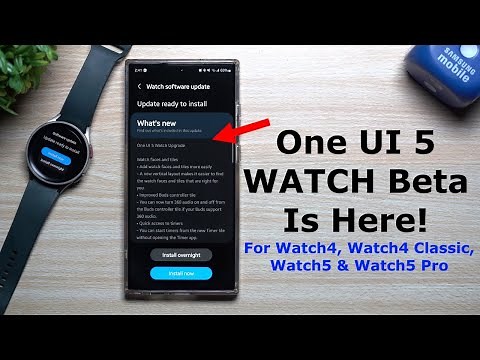 One UI 5 WATCH Beta Program Is Here! Every New Feature Overview