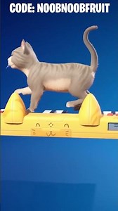 THE BEST CAT Sidekick Emote Showcase: Kitty Keys | Fortnite Chapter 7 #shorts