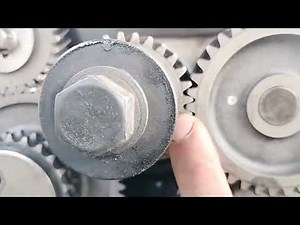 HOW TO TIMING MARK OF GAER MITSUBISHI PAJERO 4M40 ENGINE.