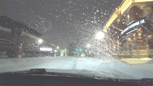 Winter storm hits Lockport