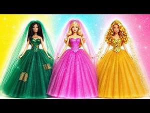 Rich vs Broke vs Giga Rich Barbie Doll Makeover by Candy DO