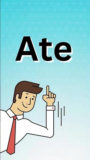 What Does Ate Mean?