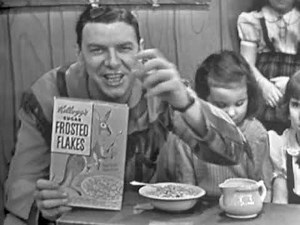 1953 commercial for Kellogg's Sugar Frosted Flakes