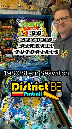 90 Second Gameplay Tutorial for 1980 Stern Seawitch Pinball Machine! If you’re liking these tutorials please share them! 𝐃𝐢𝐬𝐭𝐫𝐢𝐜𝐭 𝟖𝟐 𝐏𝐢𝐧𝐛𝐚𝐥𝐥 𝐀𝐫𝐜𝐚𝐝𝐞 𝐡𝐚𝐬 𝐨𝐯𝐞𝐫 𝟏𝟎𝟎 𝐏𝐢𝐧𝐛𝐚𝐥𝐥 𝐌𝐚𝐜𝐡𝐢𝐧𝐞𝐬 𝐚𝐥𝐥 𝐬𝐞𝐭 𝐨𝐧 𝐅𝐫𝐞𝐞 𝐏𝐥𝐚𝐲! Pay one low admission price and play as much as you want for an hour or all day. District 82 is located in De Pere, WI. Only 15 minutes from Lambeau Field. Current Full Game List Here: https://district82.com/game-list/ #arcade, #greenba