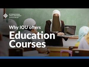 Why IOU offers Education Courses