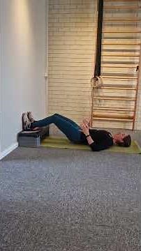 Long Lever Hamstring Bridge isometric hold with reach for back body expansion