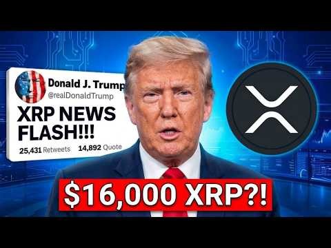 TRUMP XRP ESCROW DEAL REVEALED $16,000 PER XRP — BREAKING | XRP NEWS TODAY