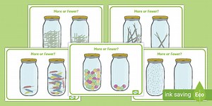 More or Fewer Display Posters