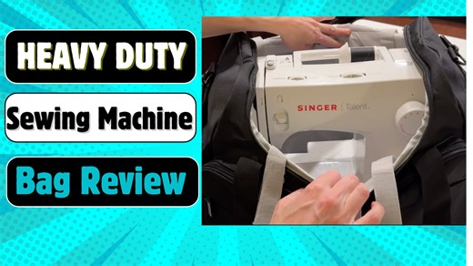 Watch Review and demo of my sewing machine with the bag! on Amazon Live