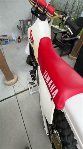 Yamaha YZ490 Start up