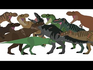 Giganotosaurus Nightmare Animation made for me #pivotanimator #dinosaur