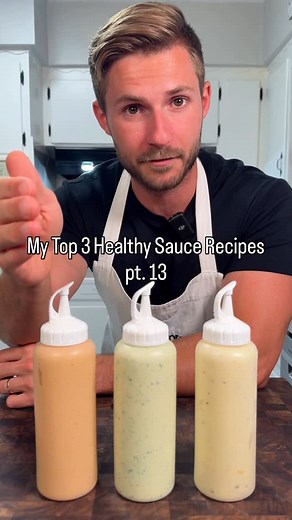 Hunter Micheletto on Instagram: "🥫 My Top 3 Healthy Sauce Recipes (Part 13) Comment “sauce” & i’ll send you the purchase link to my Top 30 Sauce Recipe Book! :) ✅ Elevate your chicken, burritos, and bowls with these flavorful, healthy sauces ⬇️ 🥭 Creamy Mango Lime Sauce ½ cup non-fat Greek yogurt ¼ cup diced ripe mango 1 tbsp lime juice 1 garlic clove, minced Pinch of chili flakes (optional) Salt & pepper to taste 🌿 Herby Basil Yogurt Sauce ½ cup non-fat Greek yogurt ¼ cup fresh basil leaves