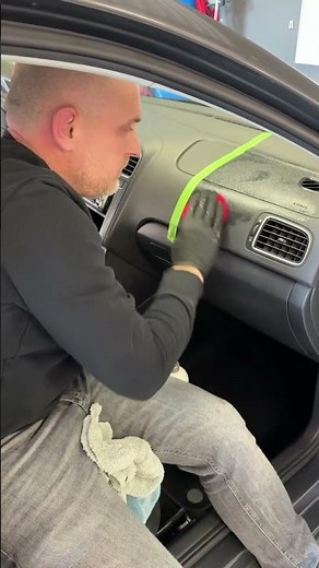 Interior plastic treatment #eadmilano #details #cardetailing