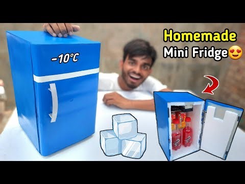 घर पर बनाओ Mini Refrigerator ❄️😍 | How to make mini Refrigerator | AK technical amrit