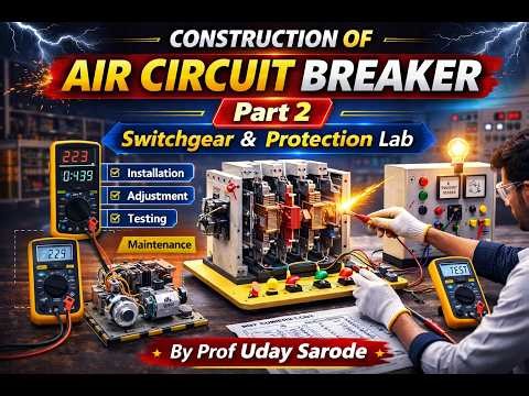 Construction of Air Circuit Breaker | Part 2 | Switchgear & Protection