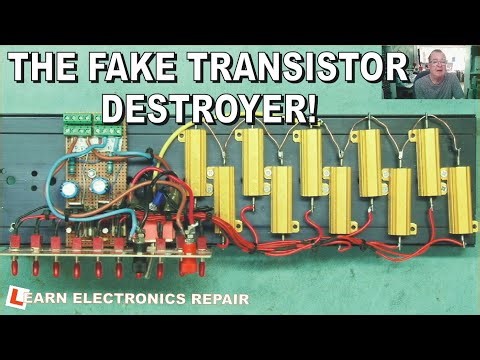 This Cheap DIY Transistor Tester Does Not Just Detect Fake Transistors. it KILLS Them!