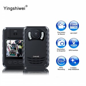 [Hot Item] Mini Camera Wide Angle Waterproof Night Vision Digital Chest Recorder Public Security Surveillance Law Enforcement Recorder