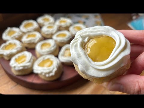 I made the BEST LEMON COOKIES ever! This recipe uses 3 whole lemons..🍋✨