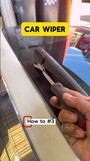 Rear car Wiper Remove or takeout. Explained.