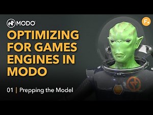 Optimizing For Games Engines in Modo | Preparing Your Model