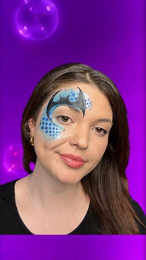 Premier Face Painting Ireland | Batman tutorial! 🦇 Here is another simple Batman face paint perfect for beginners and for those clients who don’t want anything around the... | Instagram