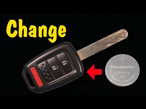 How to Change the Battery in a Honda Keyless Entry Key Fob Remote (CR-V, Crosstour, Fit)