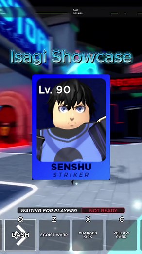 Death Ball | Senshu Showcase | Isagi | #deathball #deathballroblox #s3resutiaru #fypシ #fyp #roblox #robloxfyp #clash #foryoupage #update #fypシ゚viral #isagi #bluelock