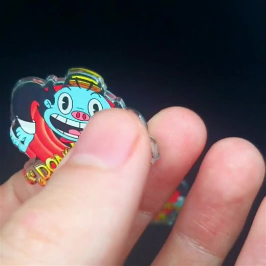 Mr Ring A Ding Pin Badge: Doctor Who Whoniverse Fandom - Etsy