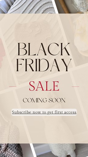 Guys, we caved!! A Black Friday Sale is officially happening at...