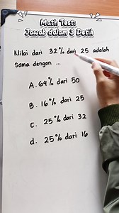 Math test #math #maths #mathematics #matematika #mathas #mathstricks #mathshort #mathtricks #mathreels #matematica #matematik #fblifestyle #bimbelonline #belajaronline #belajar #kontenedukasi #sukamatematika #mathematic #matematikasd #matematikasmp #matematikasma #persiapantka #competition #team #fyp 👍#fyppppppppppppppppppppppppppppp | Matematika Asyk