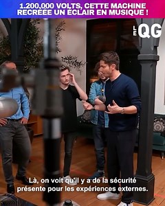 1.200.000 VOLTS, CETTE MACHINE RECRÉÉE UN ÉCLAIR EN MUSIQUE ! | Guillaume Pley