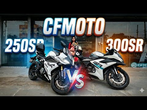 CFMOTO 300SR vs 250SR - I tried 250SR