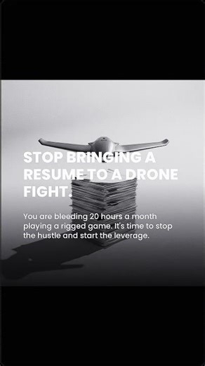 Stop bringing a resume to a drone fight! 🛑 How to stand out in a competitive job market