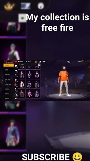 my collection is free fire max game #freefire #viral #subscribe