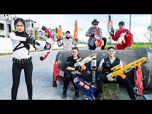 Alpha Nerf War : Underworld War SEAL X Warriors Nerf Guns Fight Dr Lee Crazy Destroy The Plan