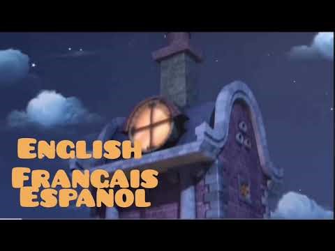 Disney 3 Pigs and a Baby 2008 DVD Language Selection