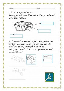 classroom vocabulary