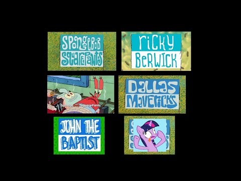 6 SpongeBob Intros