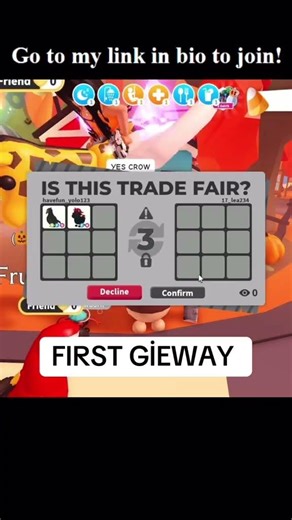 adopt me giveaway! (link in bio)