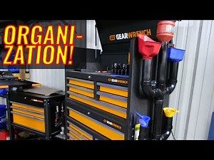 SHOP ORGANIZATION - How To Funnel Stand - Simple DIY with PVC