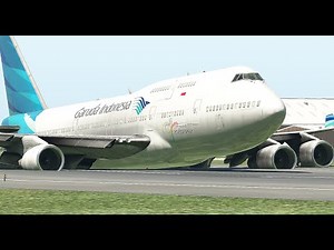 Incredible Boeing 747 Emergency Belly Landing | Xplane 11 (HD)