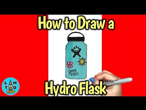 How to Draw a Hydro Flask Step by Step