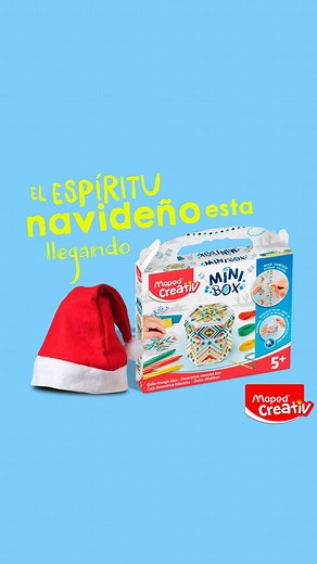 El espíritu navideño está llegando y ¿sin regalos a la vista 😱? La *Mini Box de Maped Creativ* es *LA* solución. Es que tus niños podrán crear su propio cofre y personalizarlo. Incluye ¡hilo, marcadores y plantilla! ¿Qué esperas para sumarlo a tu árbol navideño? Pon ❤️ si conoces a un peque que amará esta propuesta. #Maped #ElFuturoEnTusManos #MapedDO #MapedDominicana #Creatividad #NavidadConMaped #Navidad #arboldenavidad | Maped