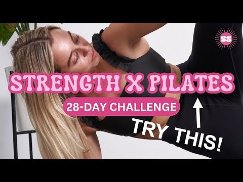 28-Day Strength x Pilates Challenge | Sweaty Studio