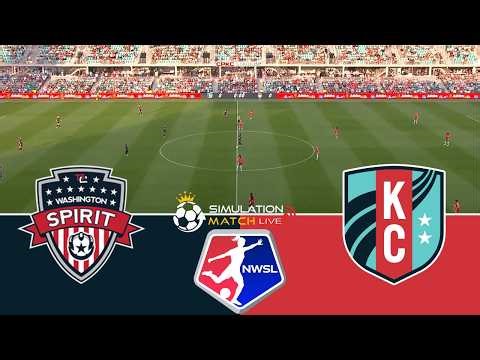 Washington Spirit Women vs KC Current Women Live 🔴 NWSL 2026 🏆 Simulation | Simulation Game NA