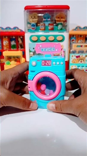 WASHER MACHINE #asmr #toymachine #satisfying