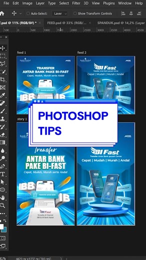 Fitur Artboard Multiple di Adobe Photoshop