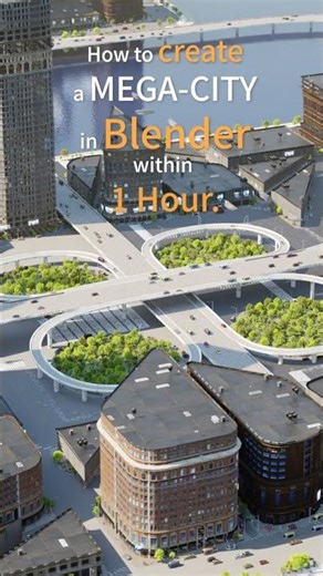 Build Epic Megacities in Blender (Quick Tutorial)