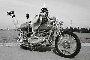 Norm Grabowski’s Corvair Powered 1941 Indian Motorcycle from the 1960s Built After the Kookie T